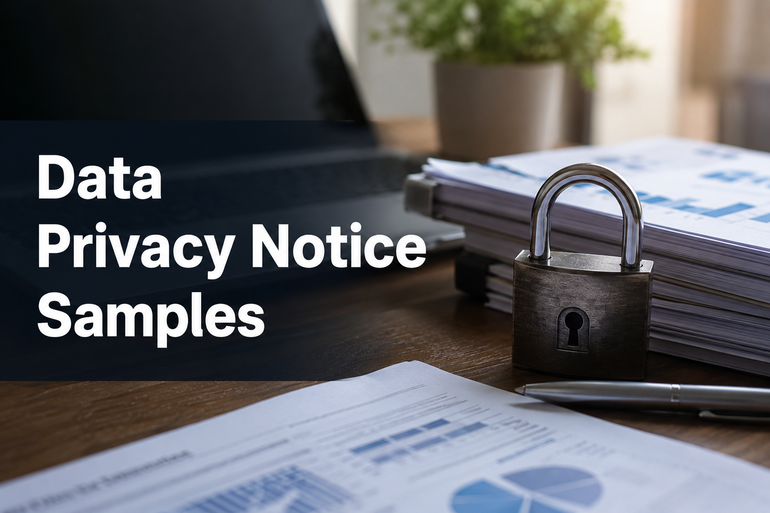 Data Privacy Notice Samples